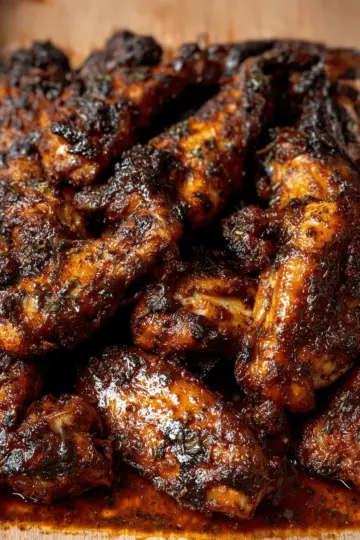 Baked Jamaican Jerk Chicken Wings