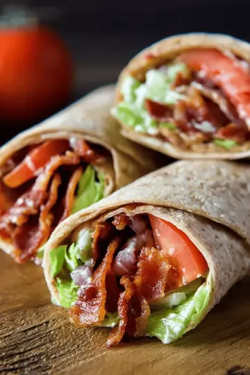 BLT Wraps with Secret Sauce