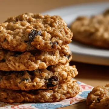 Oatmeal Raisin Cookies