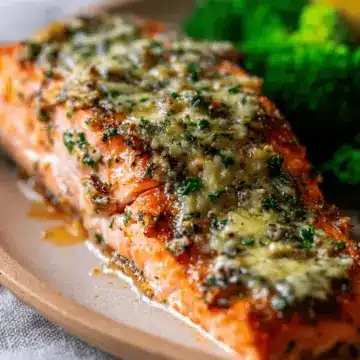 Garlic Butter Baked Salmon