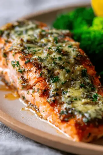 Garlic Butter Baked Salmon