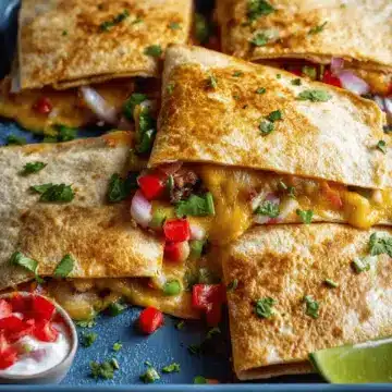 Sheet Pan Quesadillas