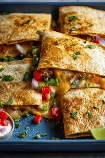 Sheet Pan Quesadillas