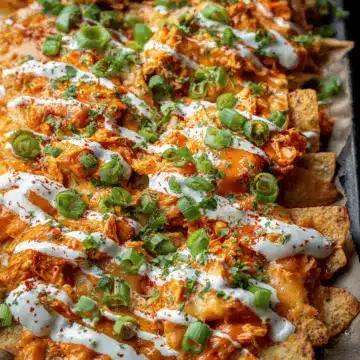 Buffalo Chicken Nachos