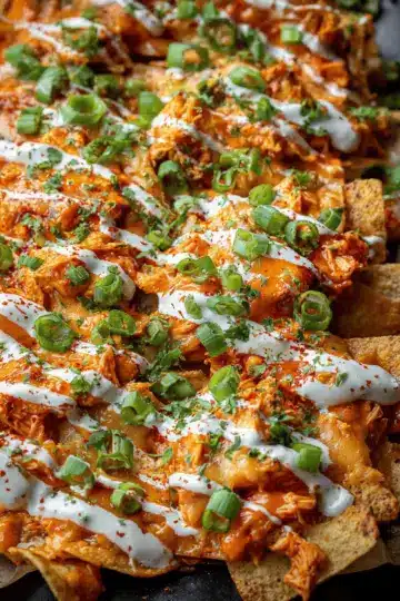 Buffalo Chicken Nachos
