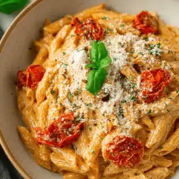 Roasted Tomato and Garlic Ricotta Pasta