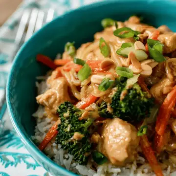 Thai Peanut Chicken Stir-Fry