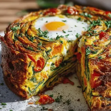 Breakfast Veggie Crinkle Cake – Carolina Gelen