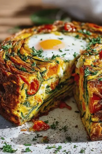 Breakfast Veggie Crinkle Cake – Carolina Gelen