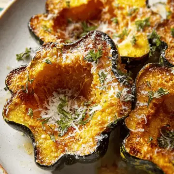 Parmesan-Roasted Acorn Squash