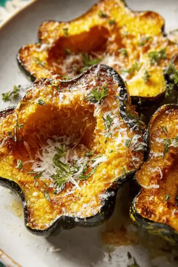Parmesan-Roasted Acorn Squash