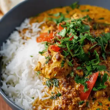 Quick Coconut Chicken Curry
