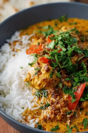 Quick Coconut Chicken Curry