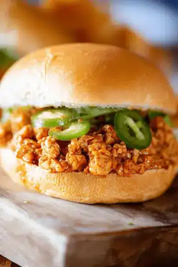 Cajun Chicken Sloppy Joes