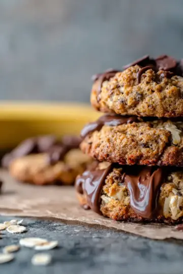 Banana Oat Cookies