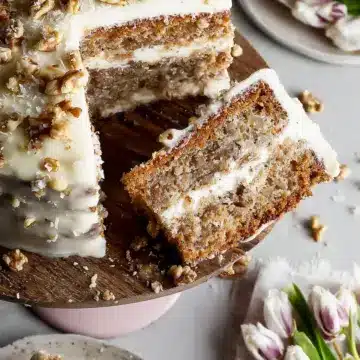 Banana Walnut Cake