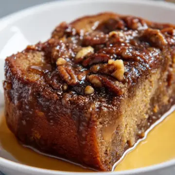 Banana Bread Bread Pudding