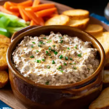Ground Beef Dip with Cream Cheese (no tomato)