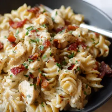 Chicken Bacon Ranch Pasta