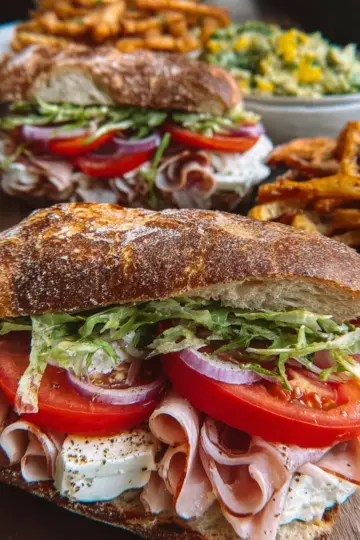 Grinder Salad Sandwiches