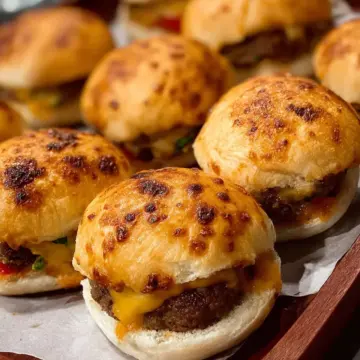 Garlic Parmesan Cheeseburger Bombshells Recipe