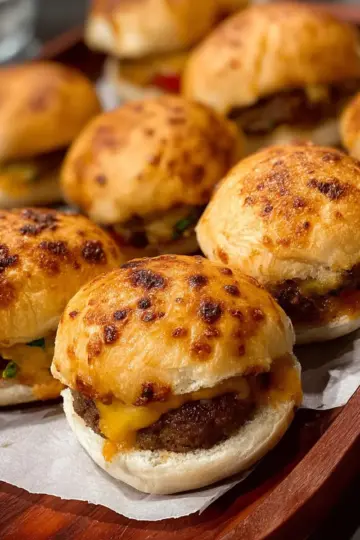 Garlic Parmesan Cheeseburger Bombshells Recipe