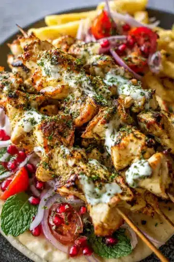 Chicken Souvlaki (Oven-Roasted)