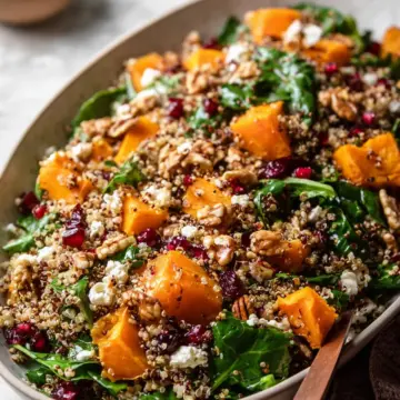 Butternut Squash Quinoa Salad Recipe