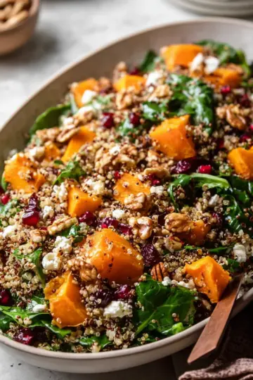 Butternut Squash Quinoa Salad Recipe