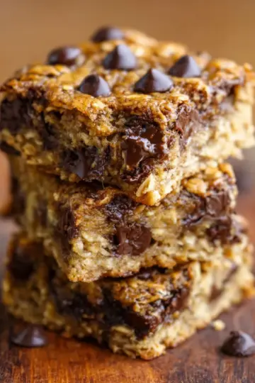 Banana Oatmeal Chocolate Chip Cookie Bars