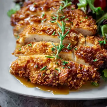 Pretzel Crusted Chicken
