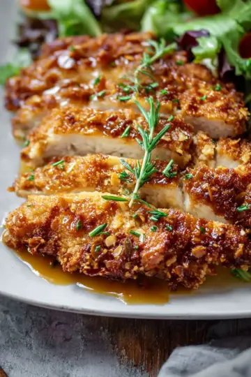 Pretzel Crusted Chicken