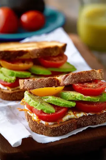 Tomato & Avocado Sandwiches