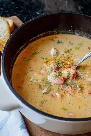 Crab and Shrimp Seafood Bisque