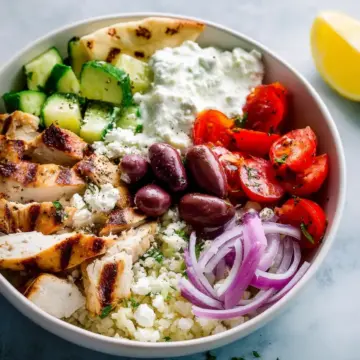 Greek Chicken Bowls