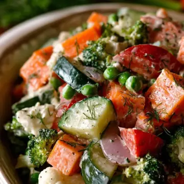 Winter Vegetable Salad