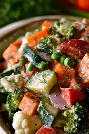 Winter Vegetable Salad