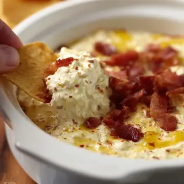 Banana Pepper and Bacon Hot Dip