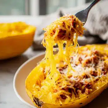 Million Dollar Spaghetti Squash Pasta