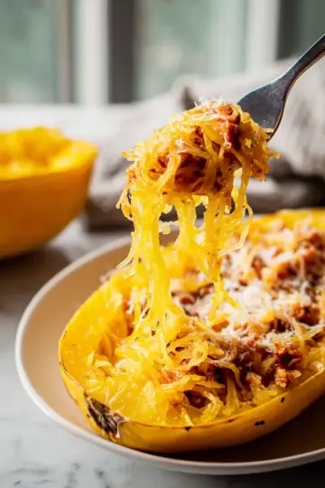 Million Dollar Spaghetti Squash Pasta