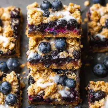 Blueberry Oatmeal Bars