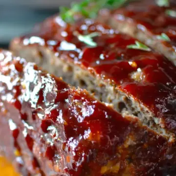 Bourbon Glazed Meatloaf