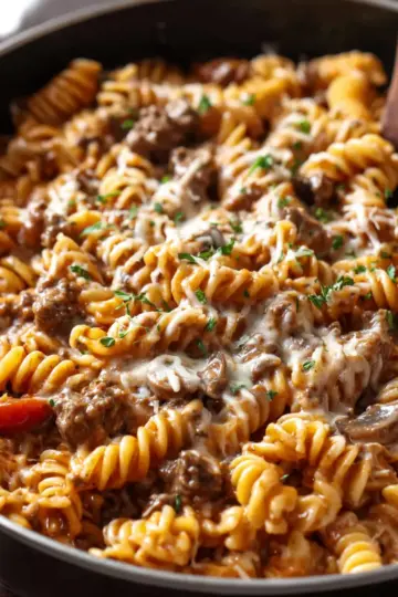 Creamy Beef Pasta Recipe
