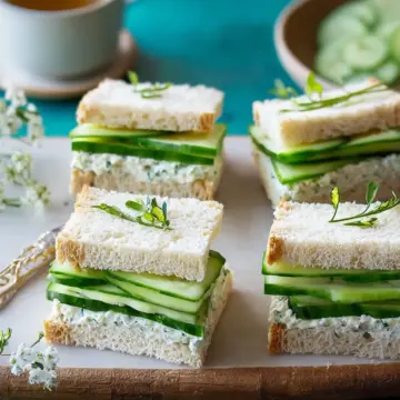 Cucumber Tea Sandwiches
