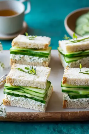 Cucumber Tea Sandwiches