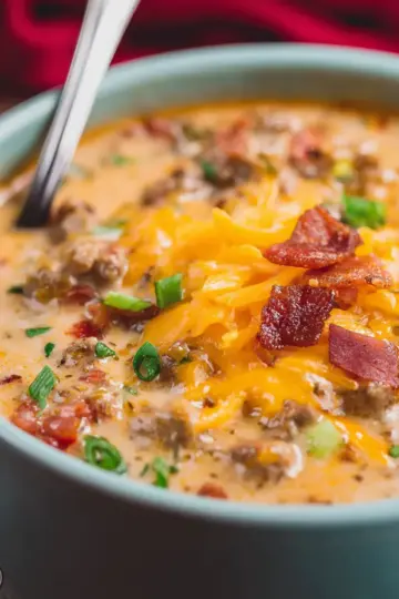 Cheeseburger Soup