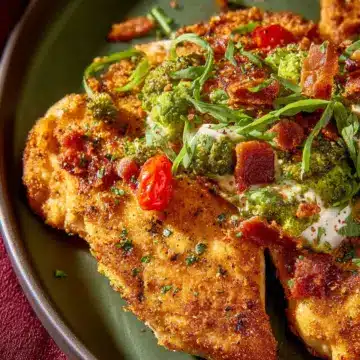 Loaded Chicken Cutlets