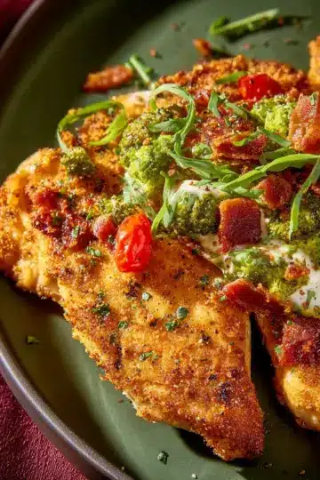 Loaded Chicken Cutlets