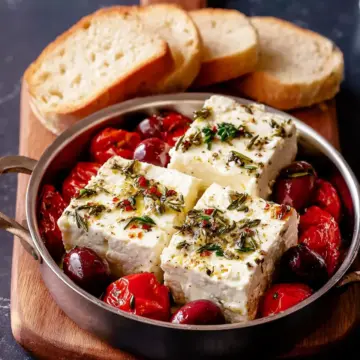 Easy Baked Feta Appetizer