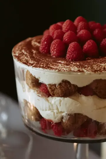 Raspberry Tiramisu